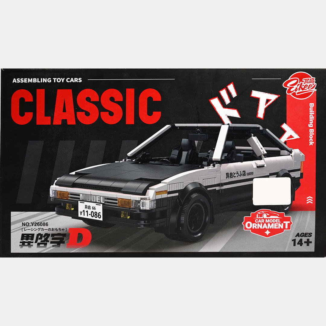 Puzzle Assembly 16 Grid AE86 Car