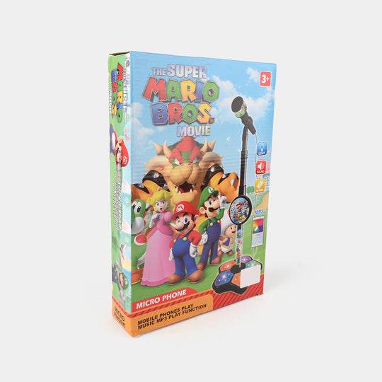 Character Electric Microphone with Light & Sound