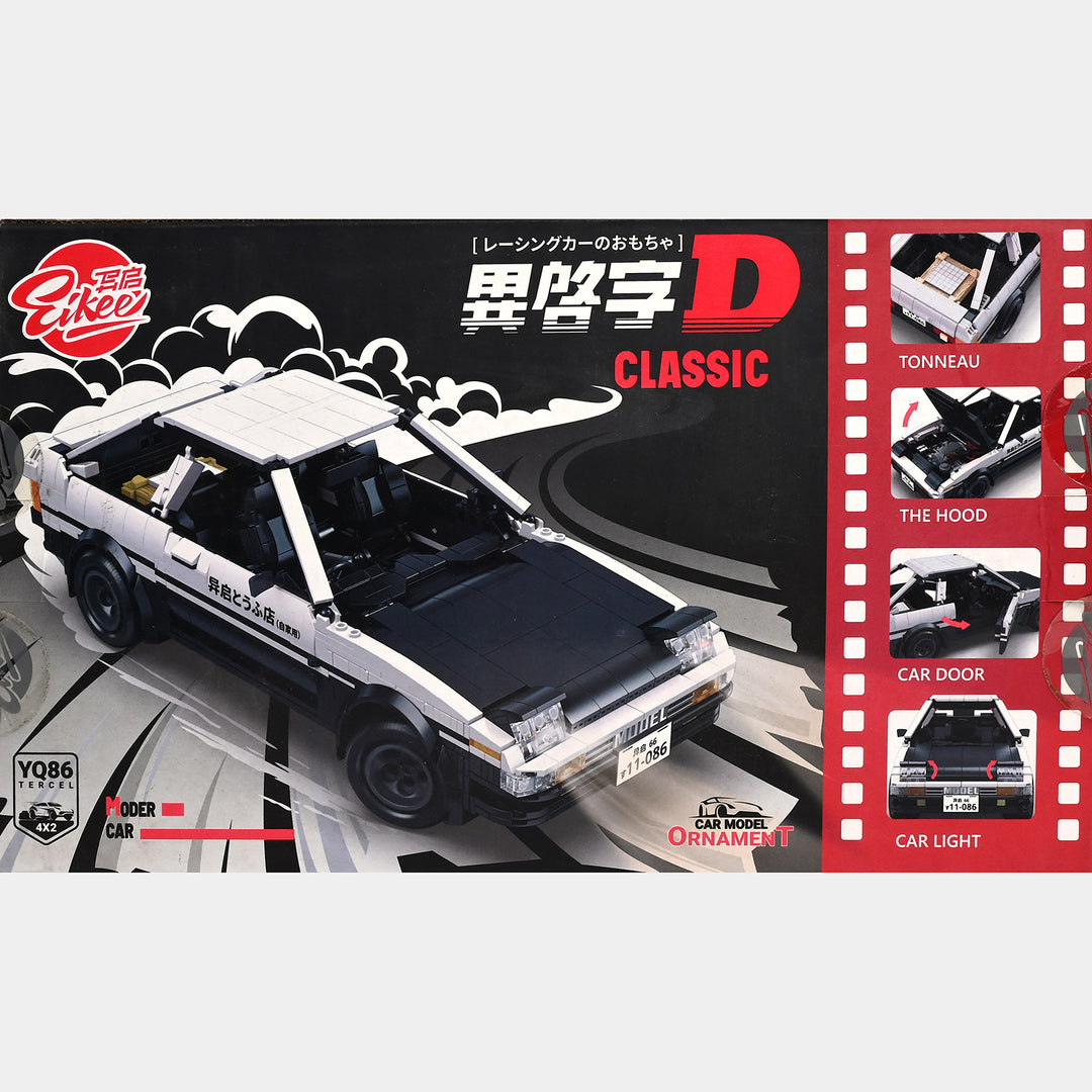 Puzzle Assembly 16 Grid AE86 Car