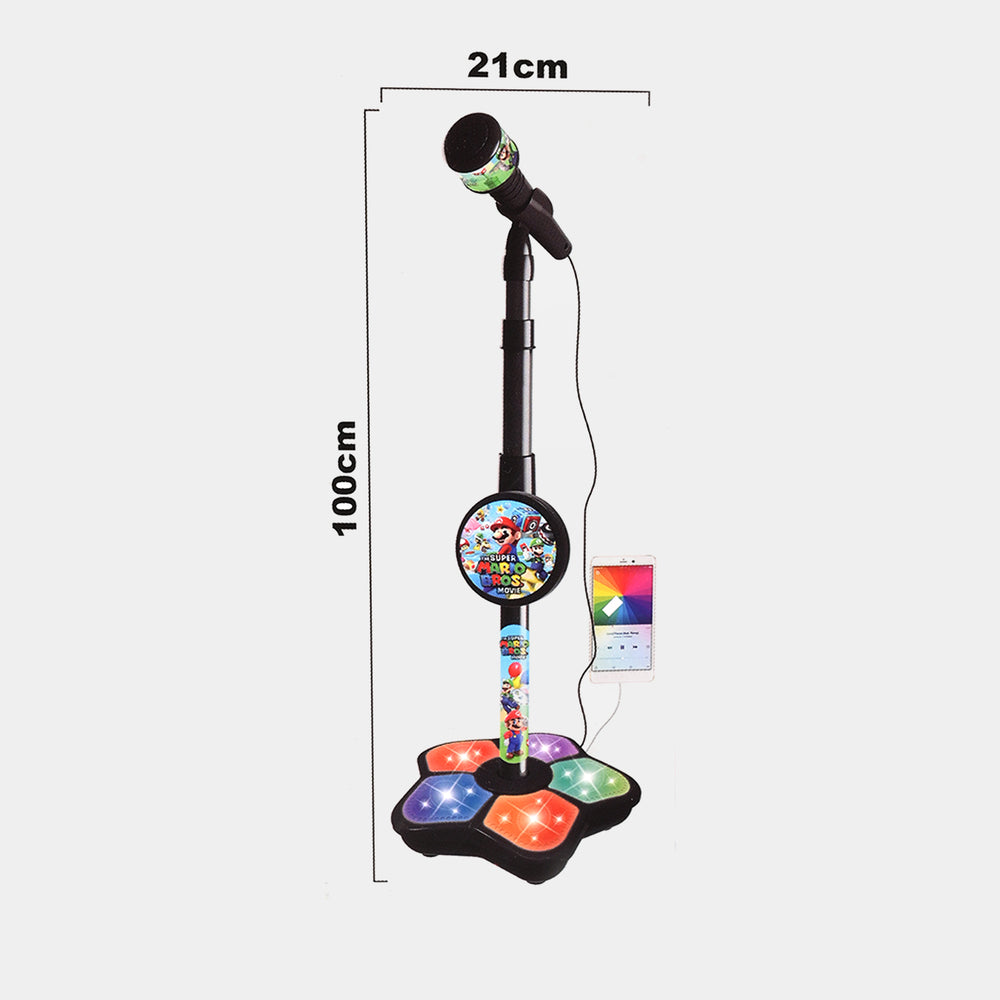 Character Electric Microphone with Light & Sound