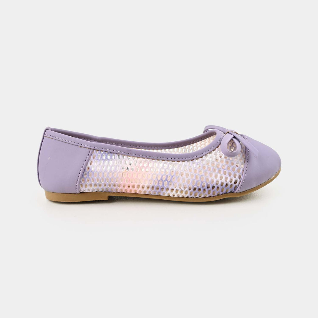 Girls Pumps 11-34-Purple