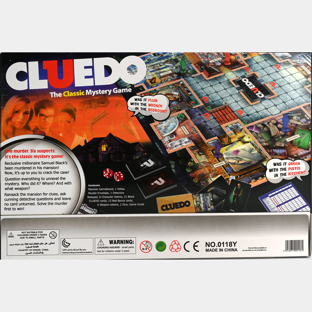 Cluedo The Classic Mystery Game (0118Y)