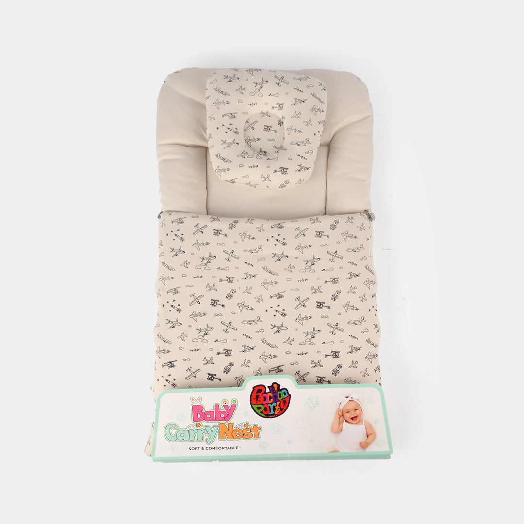 Soft & Cozy Baby Carry Nest with Pillow