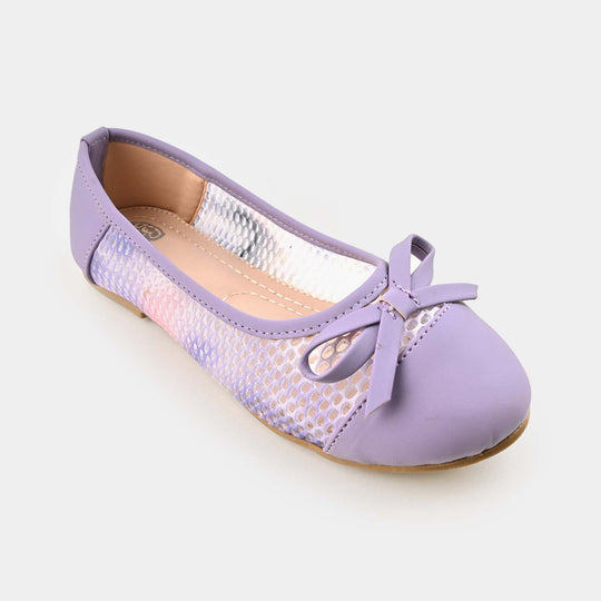 Girls Pumps 11-34-Purple