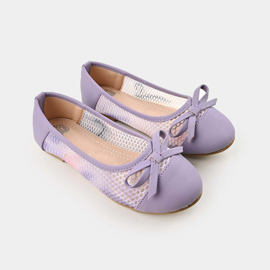 Girls Pumps 11-34-Purple