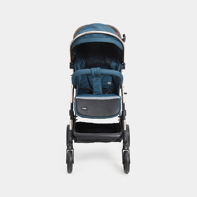 Compact Folding Baby Stroller - Blue