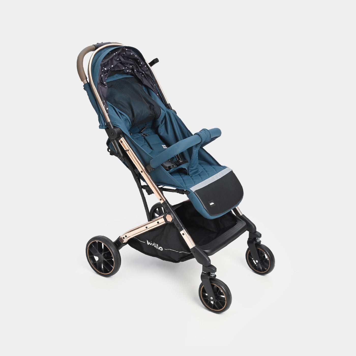 Compact Folding Baby Stroller - Blue