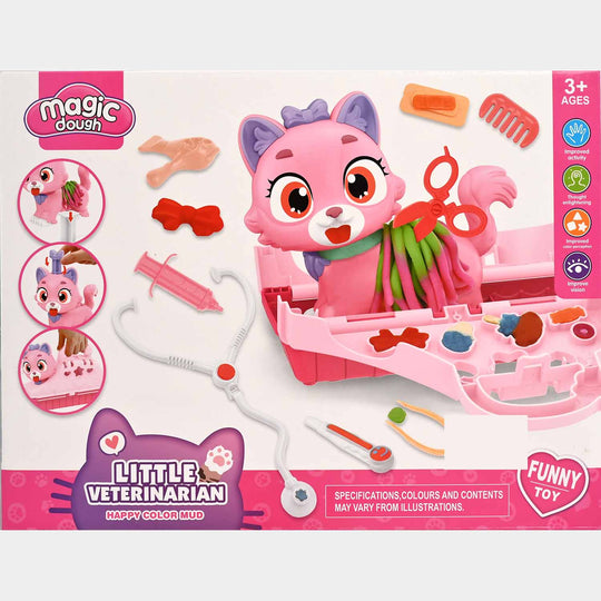 Pet Cat Doctor Clay Set