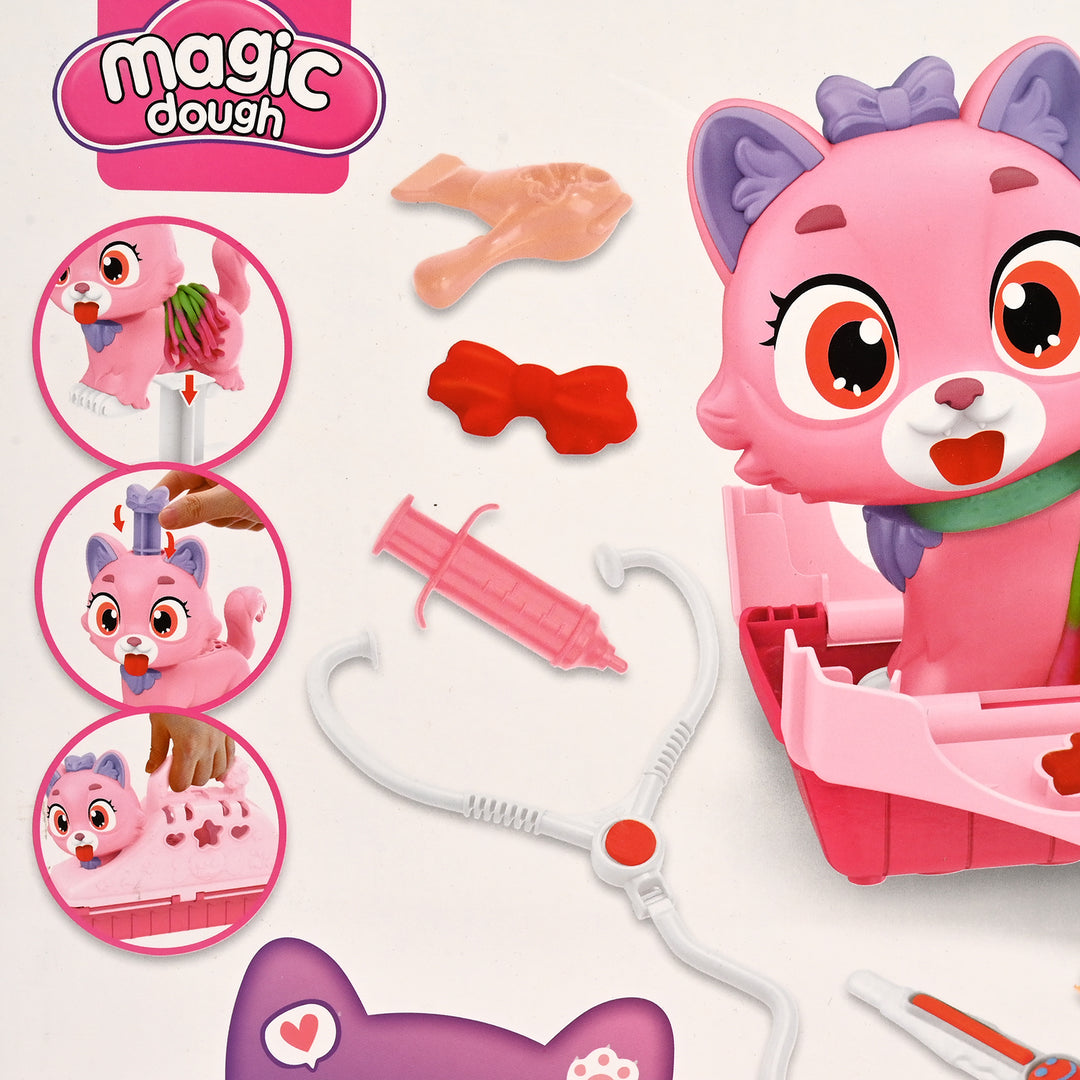 Pet Cat Doctor Clay Set