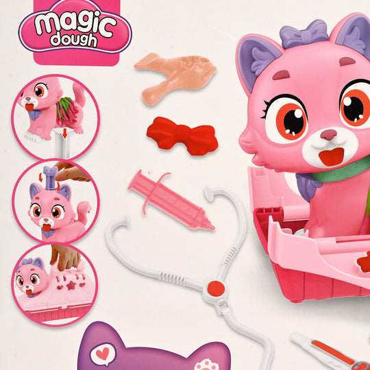 Pet Cat Doctor Clay Set