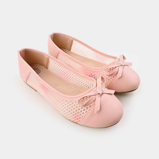 Girls Pumps 11-34-Pink