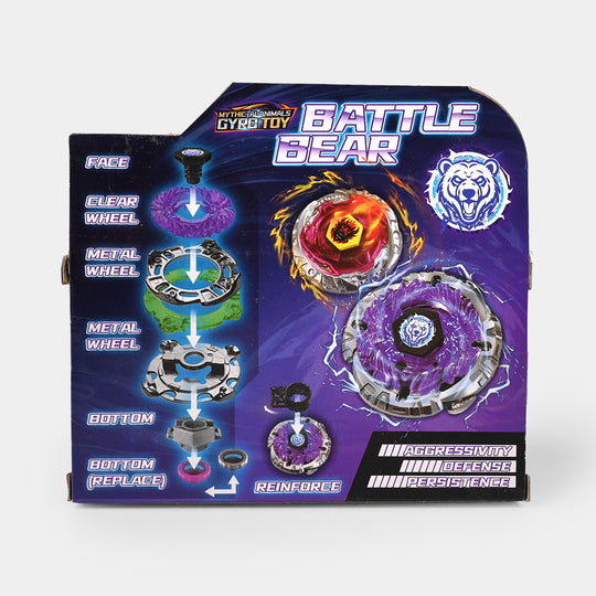 4D Burst Spinning Top Gyro Battle Set For Kids