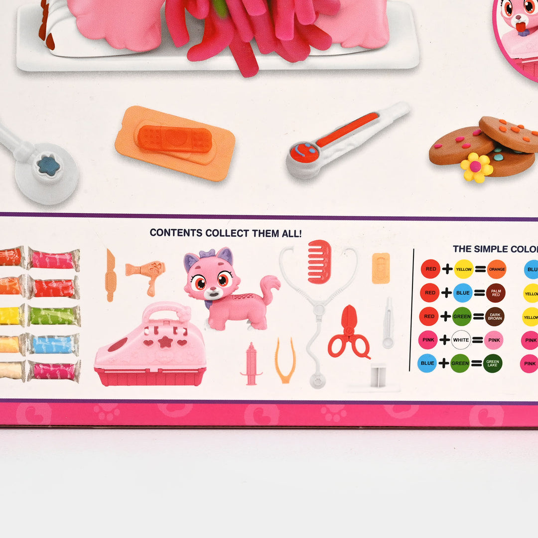 Pet Cat Doctor Clay Set