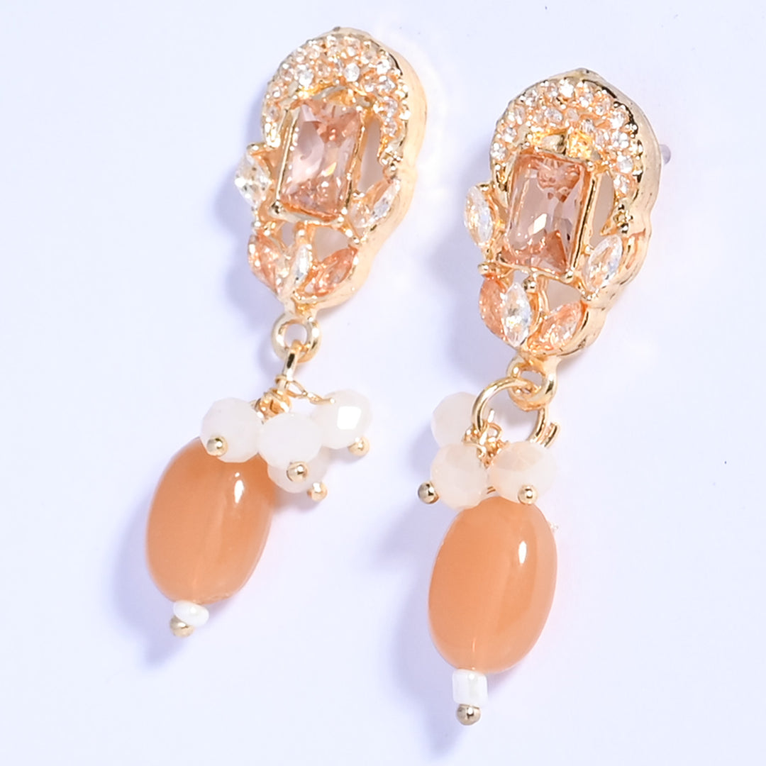 Elegant Beads Earring For Cute Girl