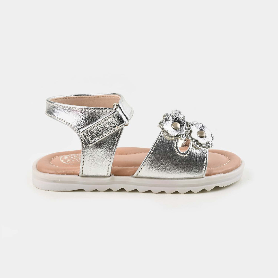 Girls Sandal 1328-SILVER