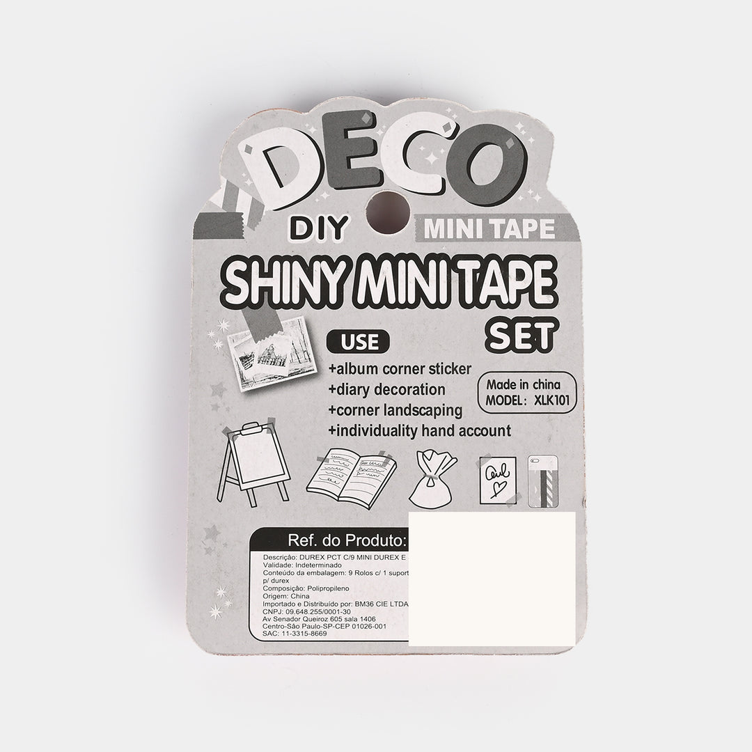 Deco DIY Shiny Mini Masking Tape Set