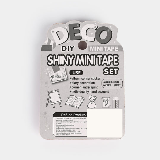 Deco DIY Shiny Mini Masking Tape Set