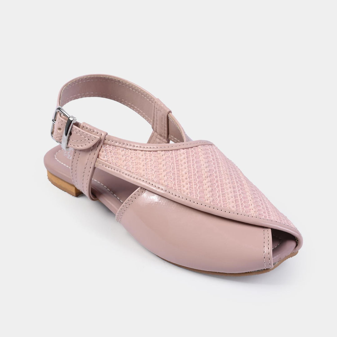 Girls Peshawari 456-144-Peach