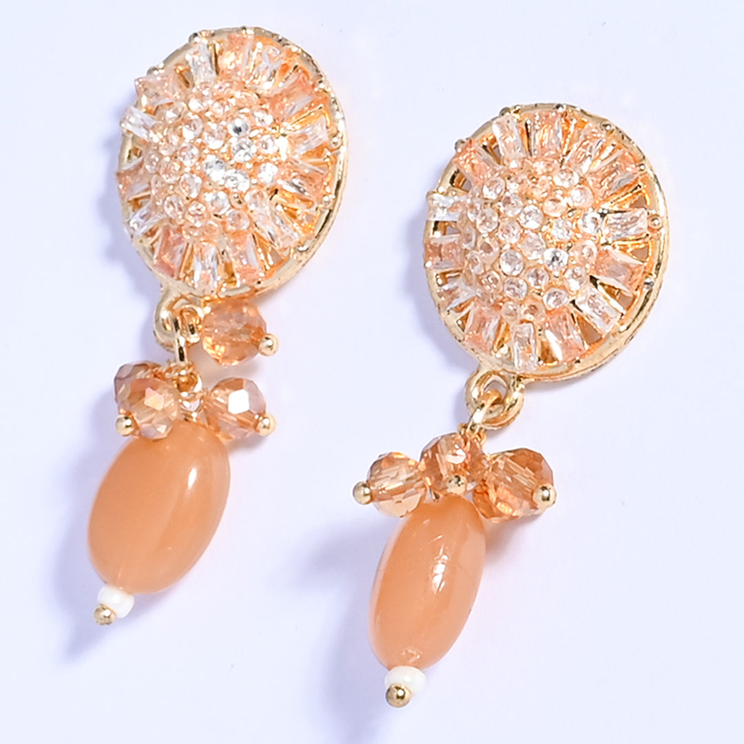 Elegant Beads Earring For Cute Girl