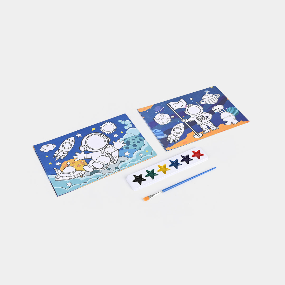 Watercolor poster painting kit