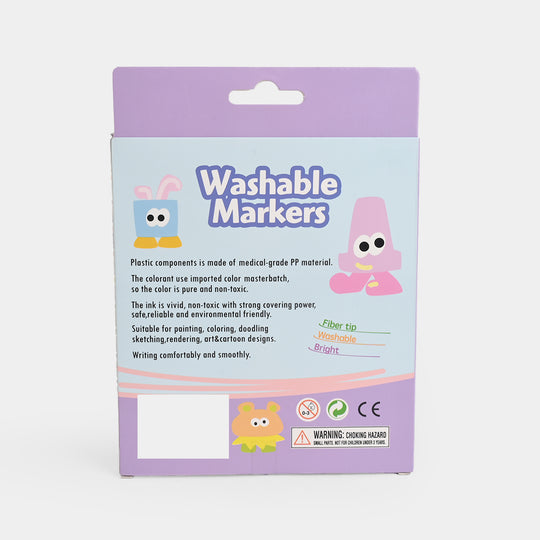 Washable Markers - 12Pcs
