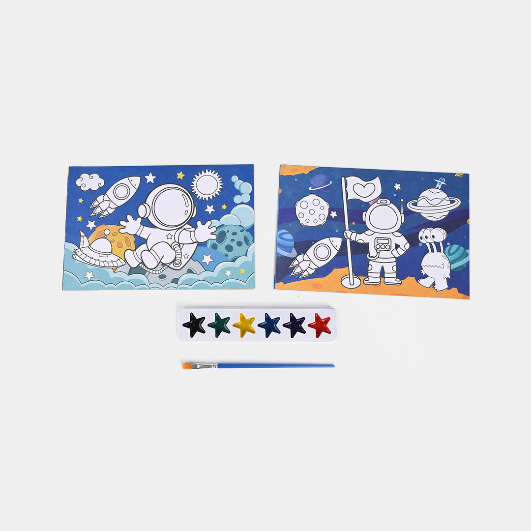 Watercolor poster painting kit