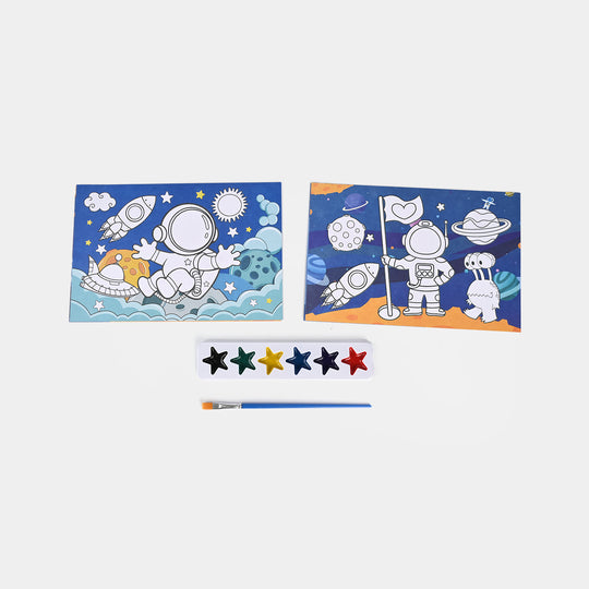 Watercolor poster painting kit