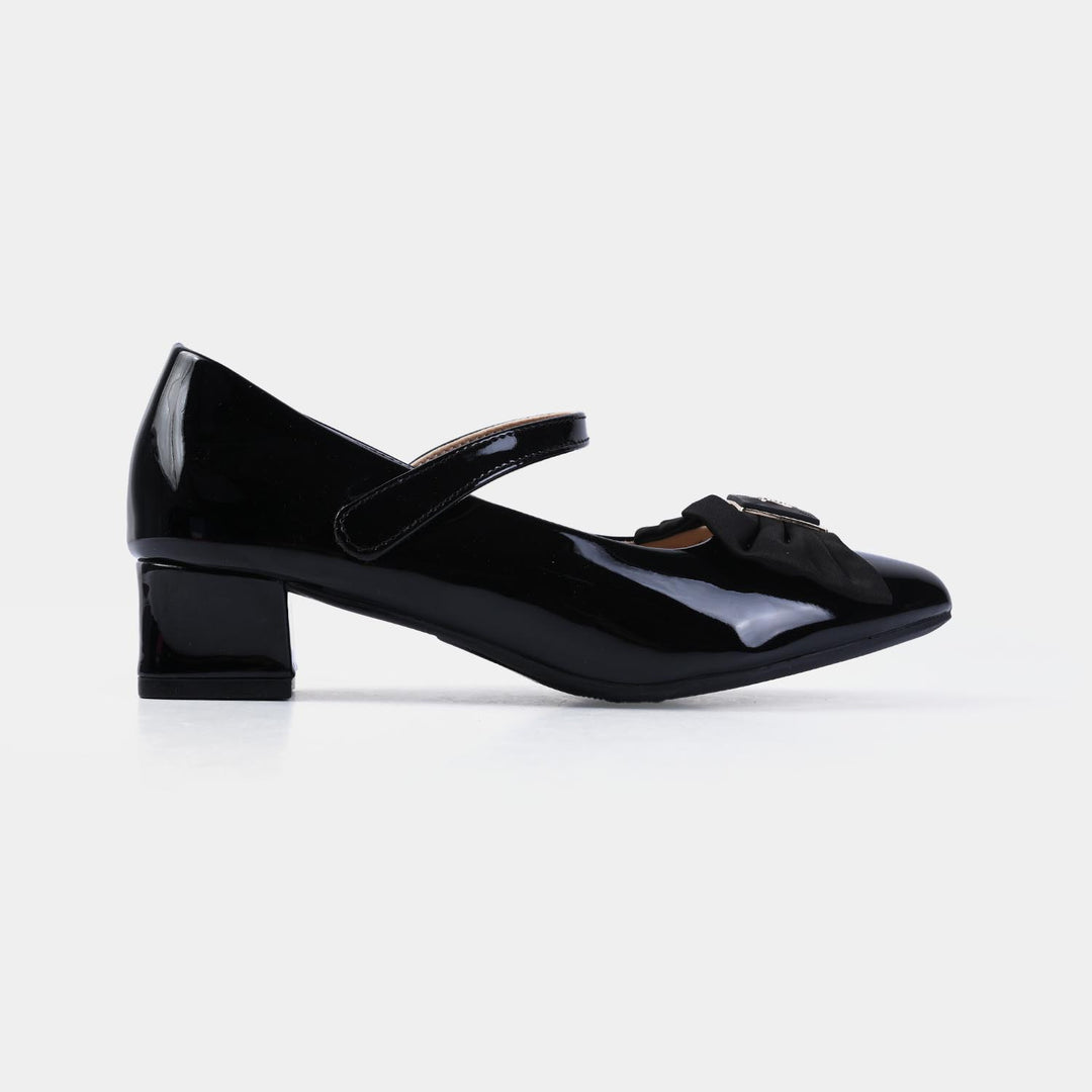 Girls Pumps 4027-3-BLACK