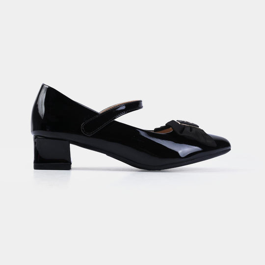 Girls Pumps 4027-3-BLACK