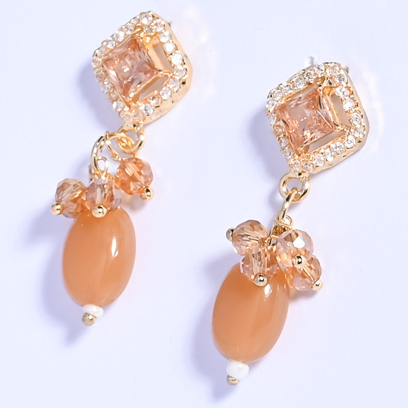 Elegant Beads Earring For Cute Girl