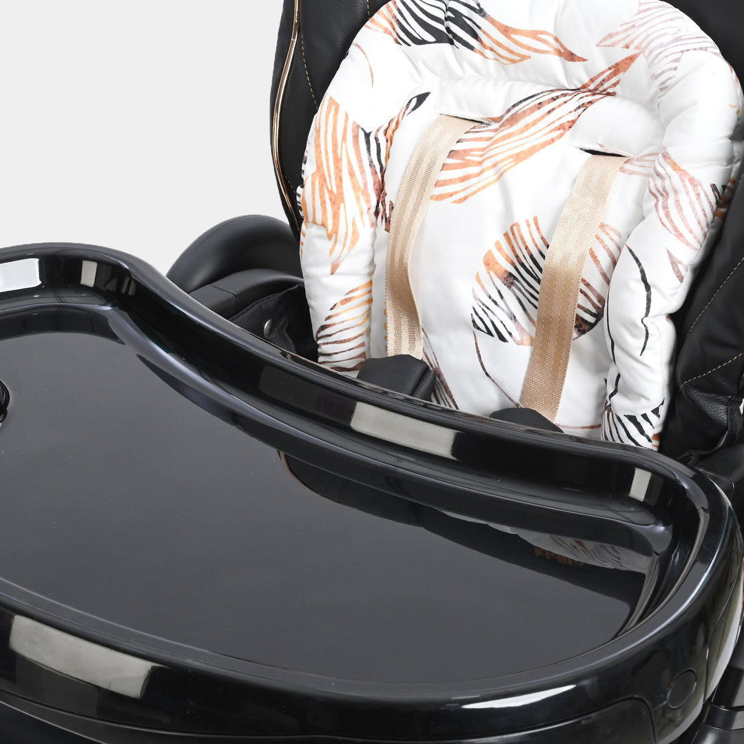 Multifunctional Baby High Chair/Feeding Chair - Black