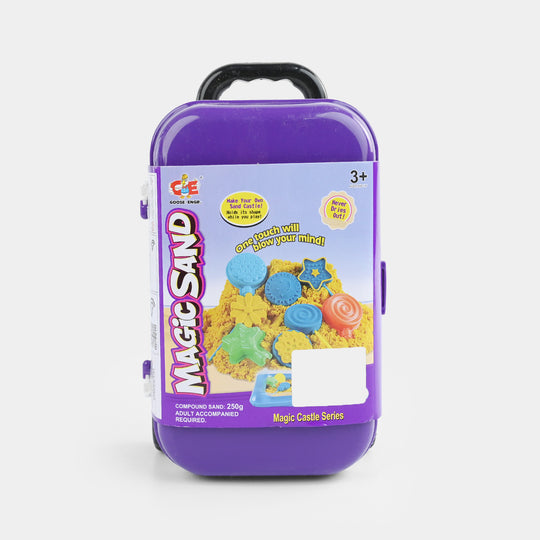 Magic Sand Rolling Trolley Suitcase Playset (250g)