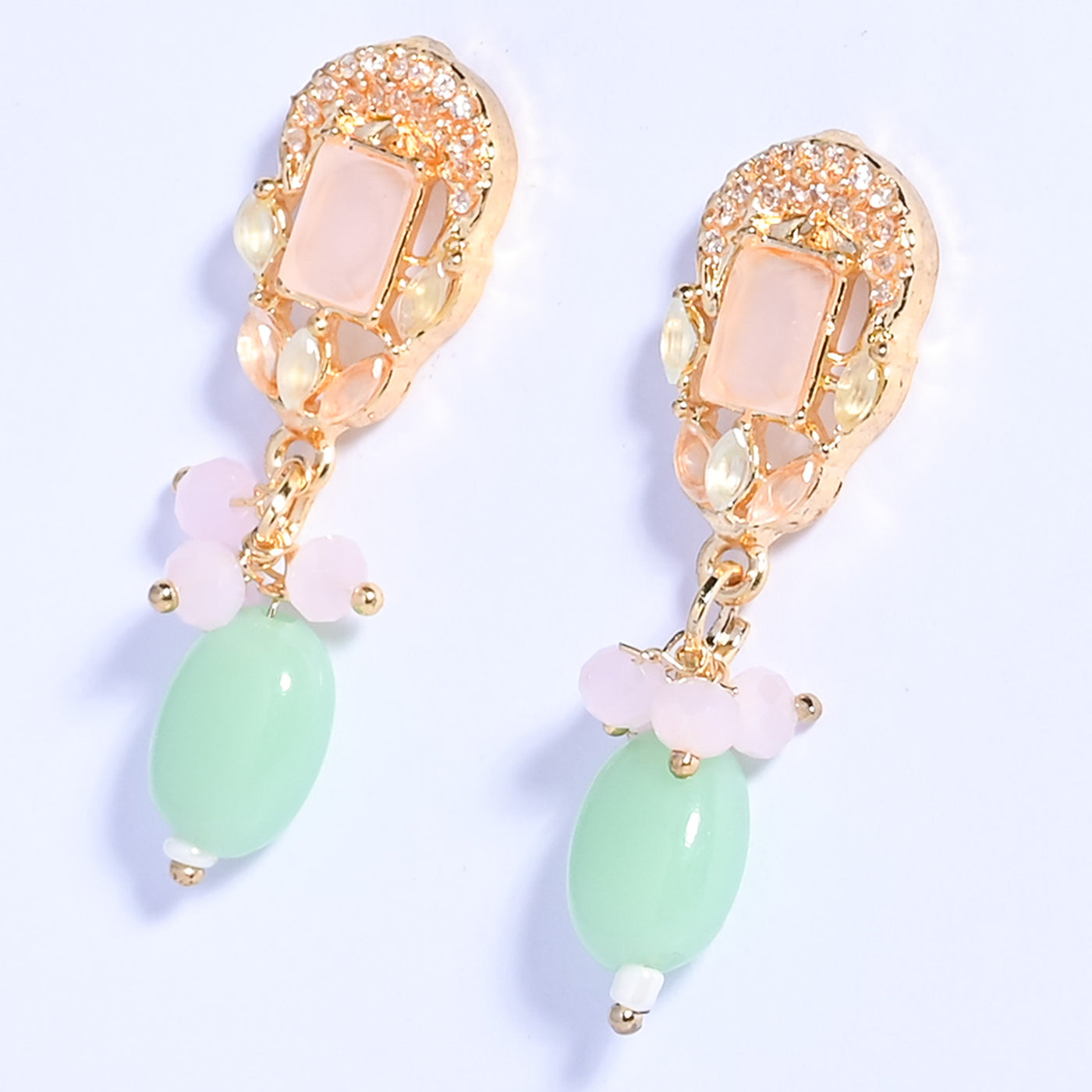 Elegant Beads Earring For Cute Girl