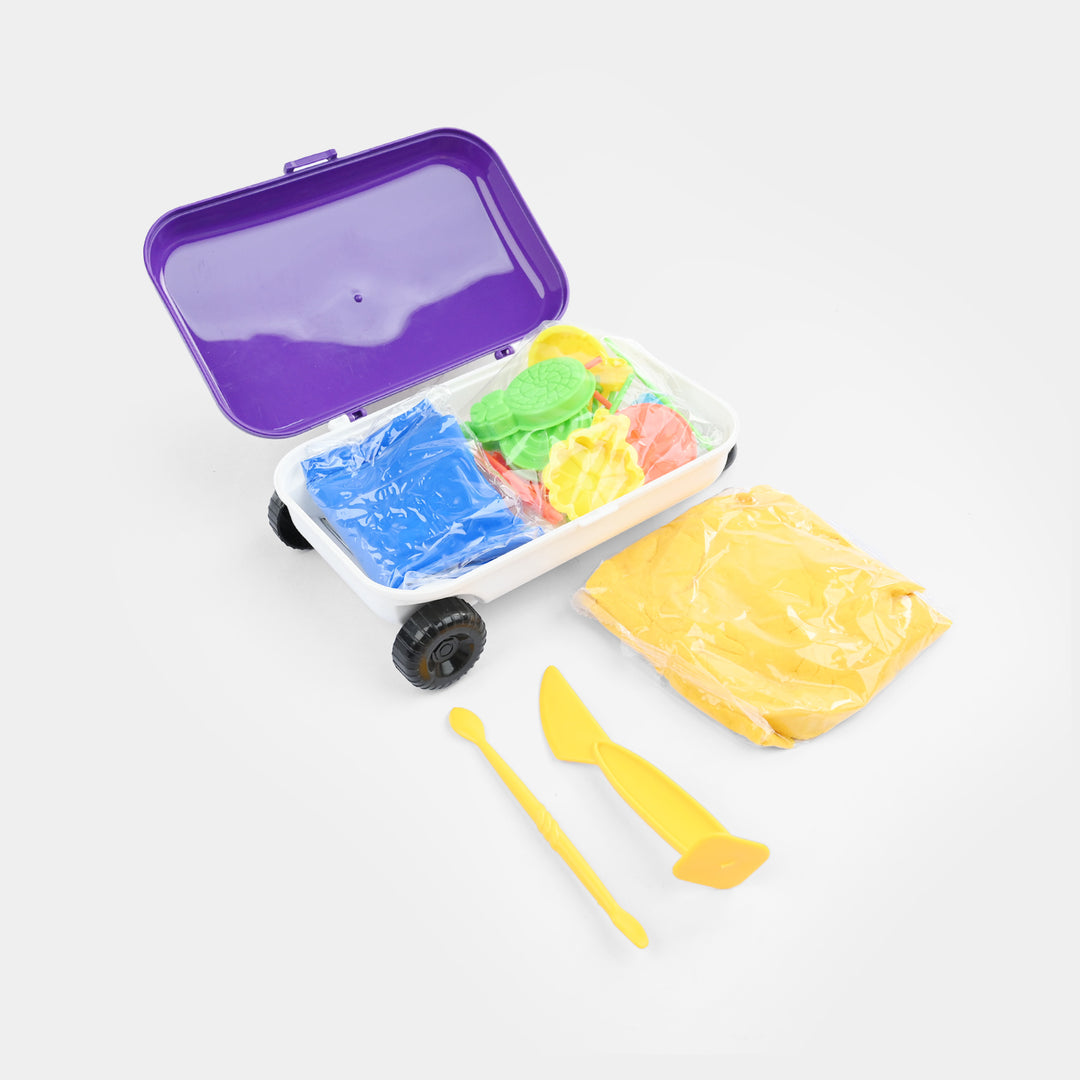 Magic Sand Rolling Trolley Suitcase Playset (250g)