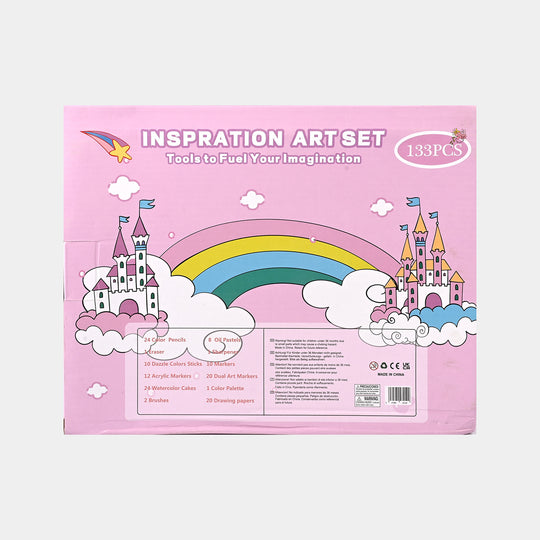 Mega Art Color Kit Briefcase | 133PCs