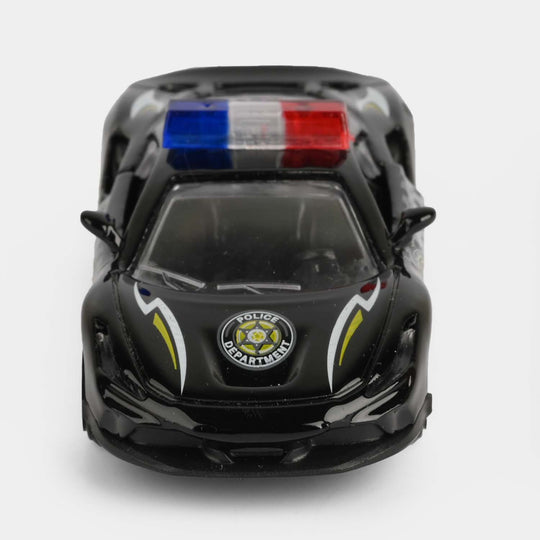 Alloy Die-Cast Police Sports Car Toy