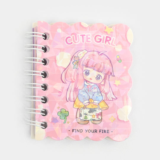 Cute Mini Spiral Notepad/Diary