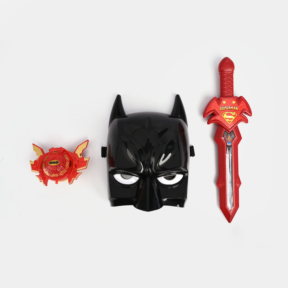 Character With Light,Mask & Sword