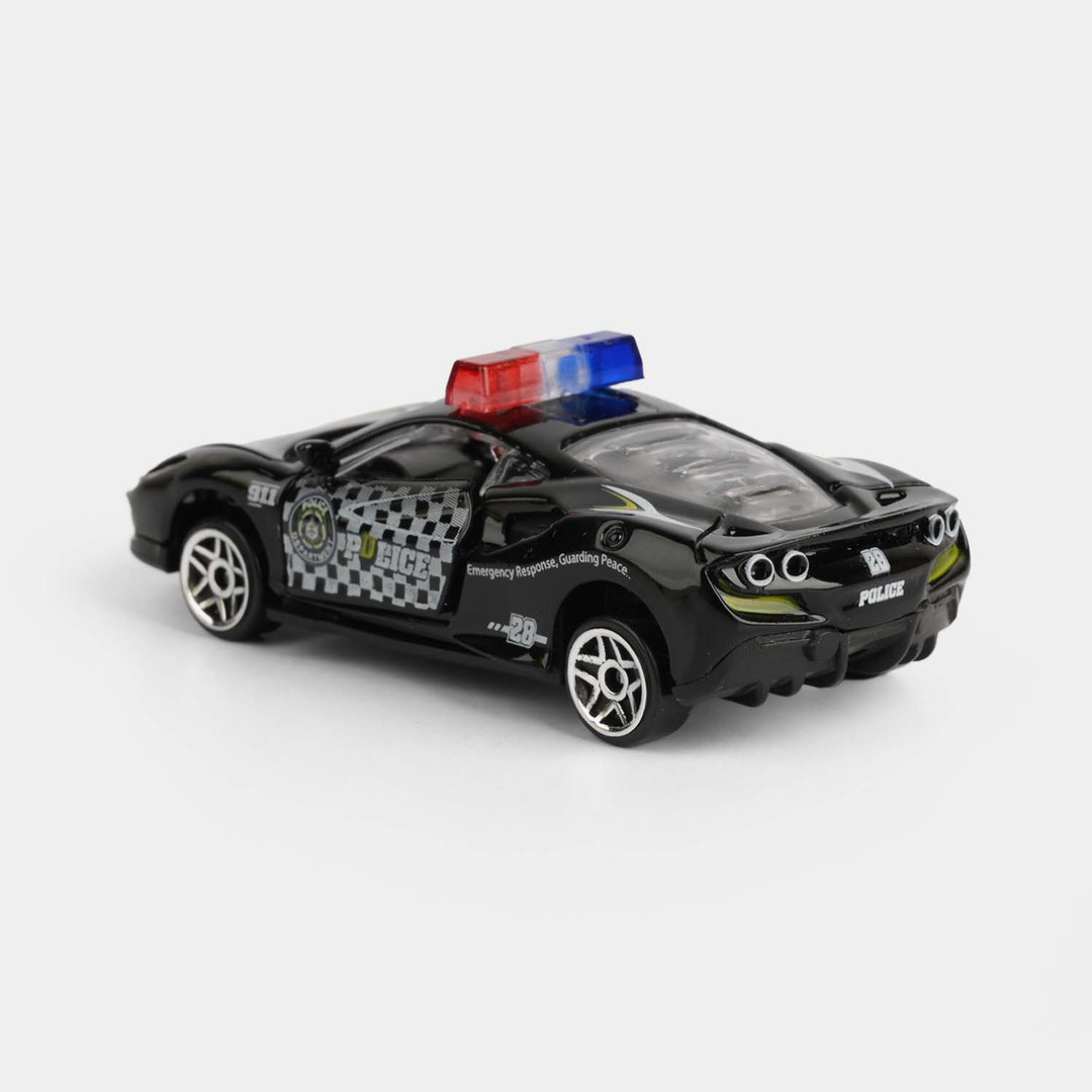 Alloy Die-Cast Police Sports Car Toy