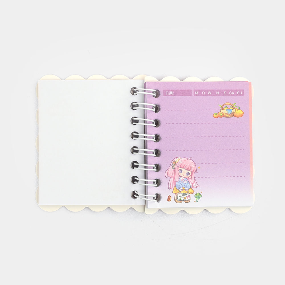 Cute Mini Spiral Notepad/Diary
