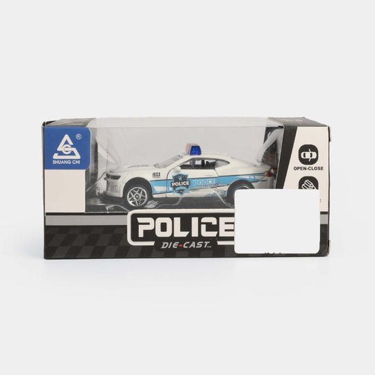 Alloy Die-Cast Police Sports Car Toy