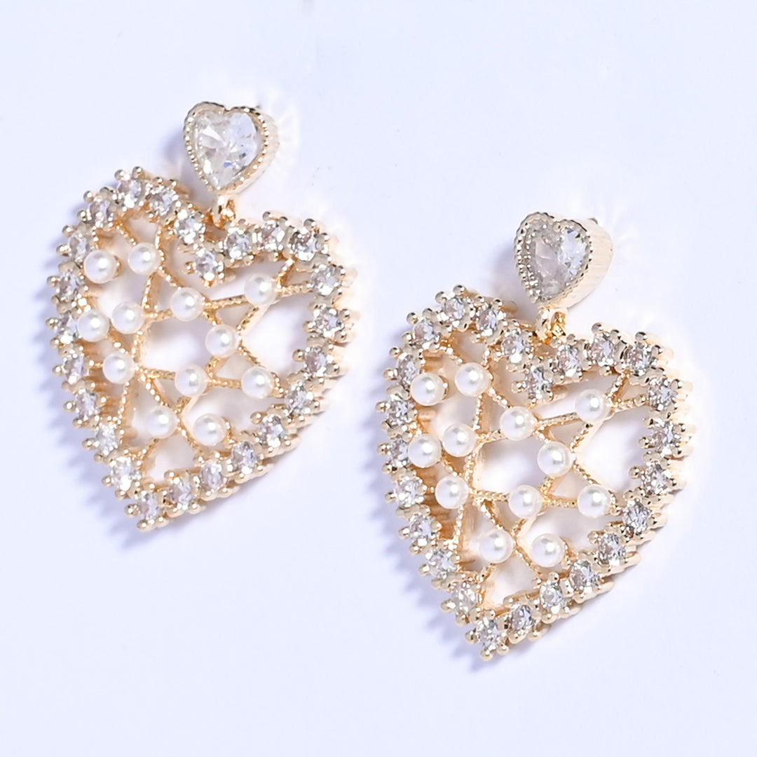 Elegant Beads Earring For Cute Girl