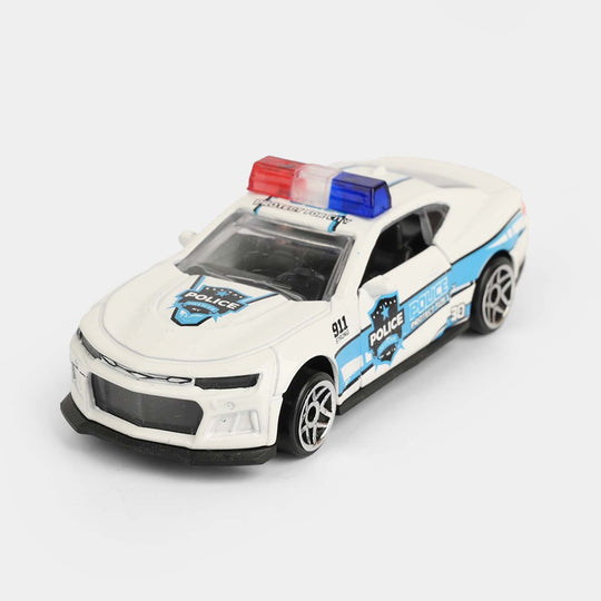 Alloy Die-Cast Police Sports Car Toy