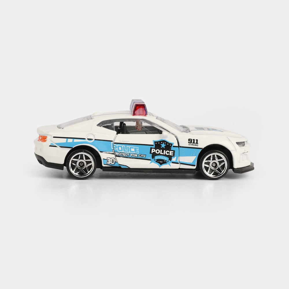 Alloy Die-Cast Police Sports Car Toy