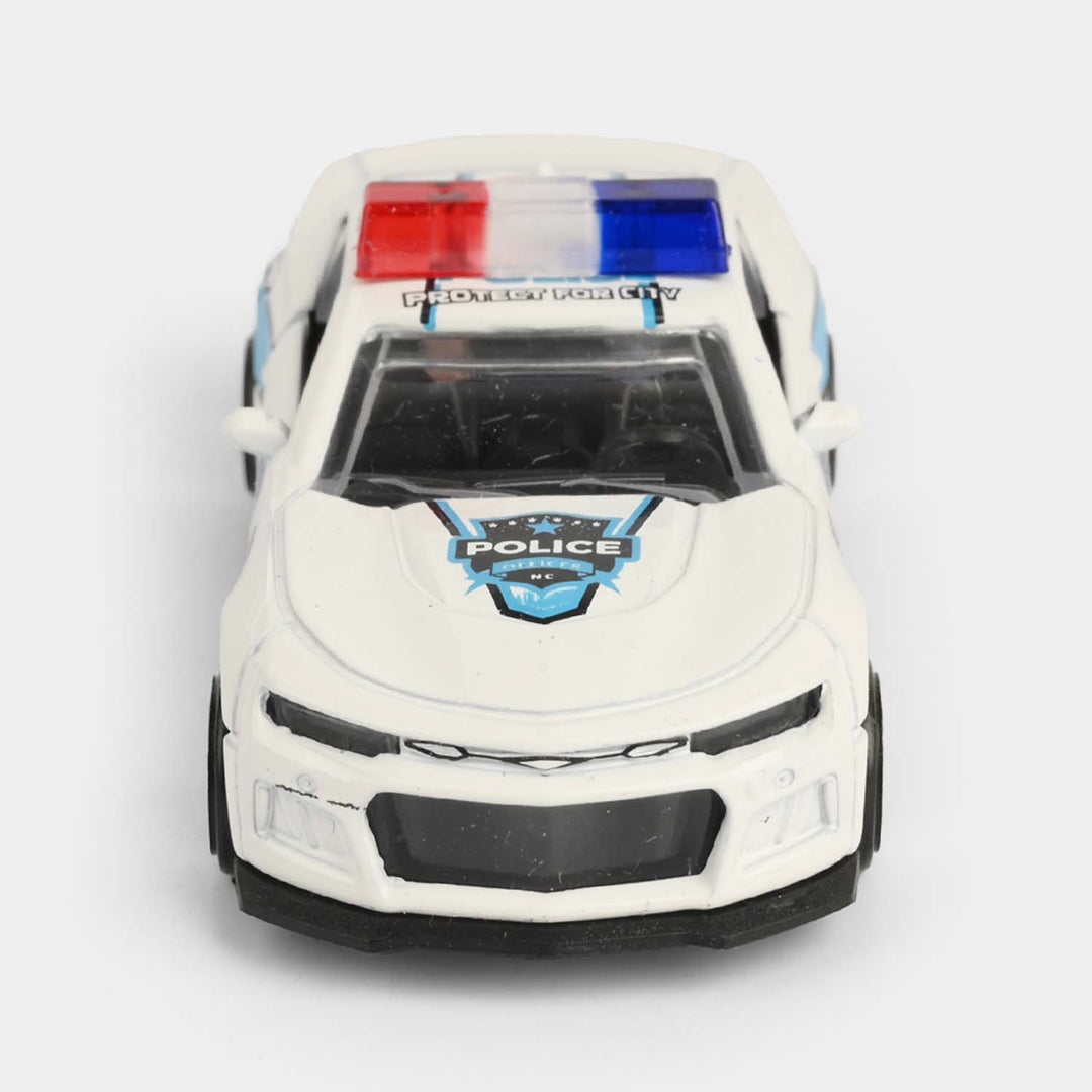 Alloy Die-Cast Police Sports Car Toy