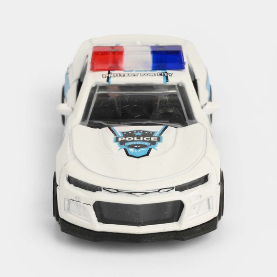 Alloy Die-Cast Police Sports Car Toy