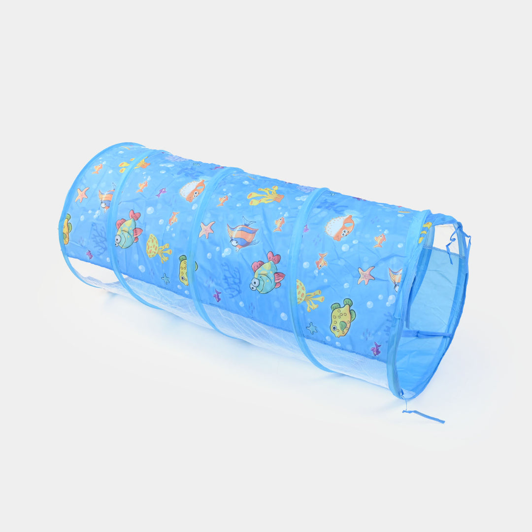 Children 3-in-1 Ocean Theme Pop-Up Play Tent & Tunnel Set