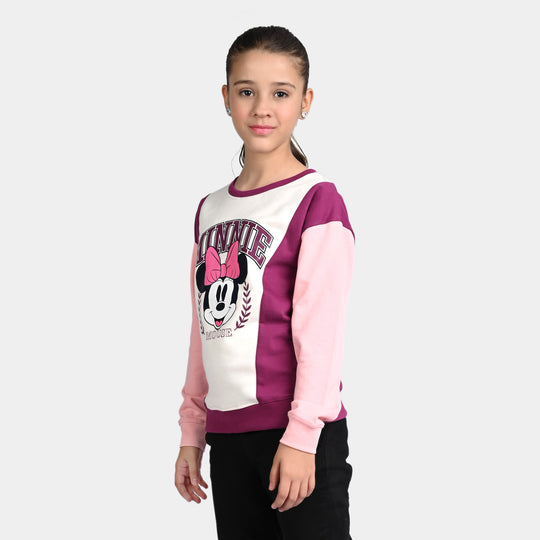 Girls Fleece Sweatshirt Character