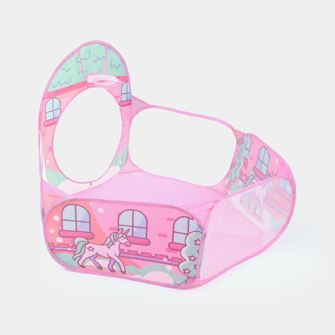 Children Tent House 3-in-1 Pop-Up Play Tent & Tunnel Set