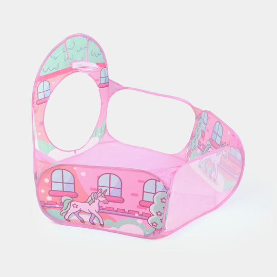 Children Tent House 3-in-1 Pop-Up Play Tent & Tunnel Set